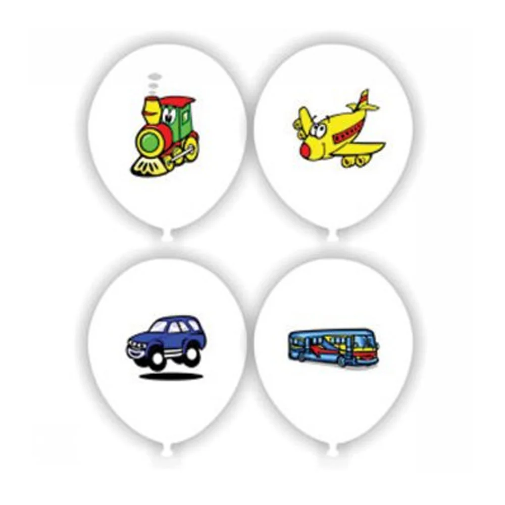 Vatan Balon Taşıt Desenli 100 Lü VT925