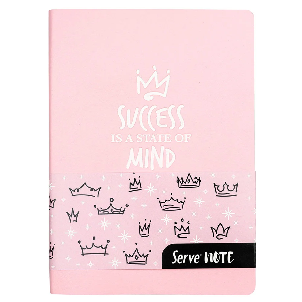 Serve Note Defter 15x21 Çizgili Şeker Pembe