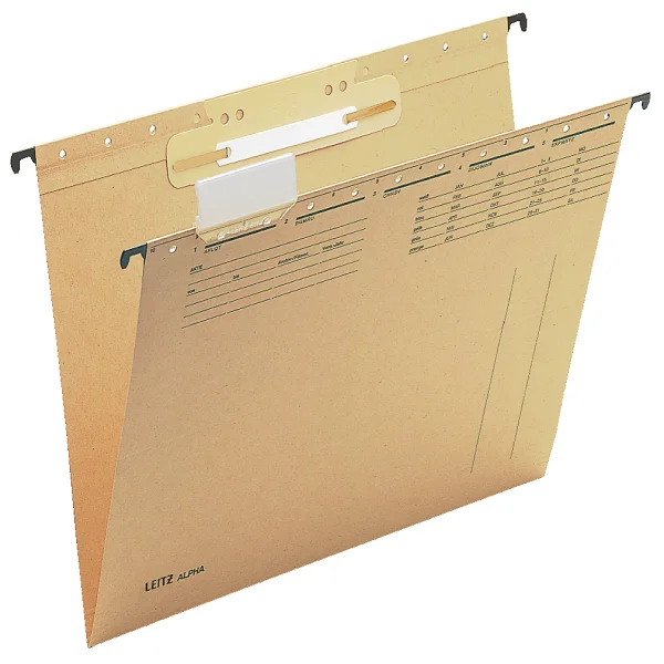 Leitz Askılı Dosya Telsiz Karton A4 10 LU Kahverengi 1915-30-00