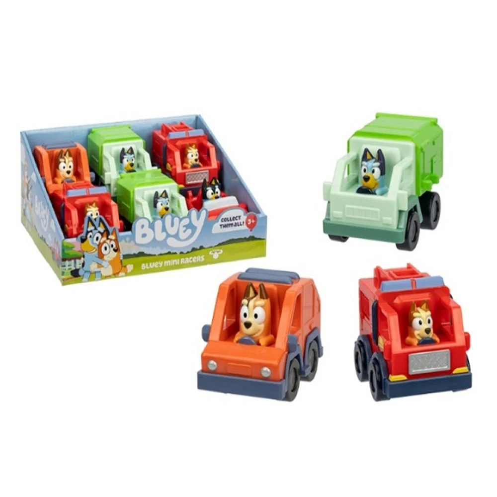 Neco Bluey Figürlü Mini Araclar - Asorti