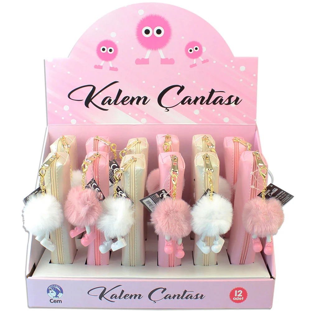 Dolphin Kalem Çantası Orta Boy Deri Aksuarlı Pc-977