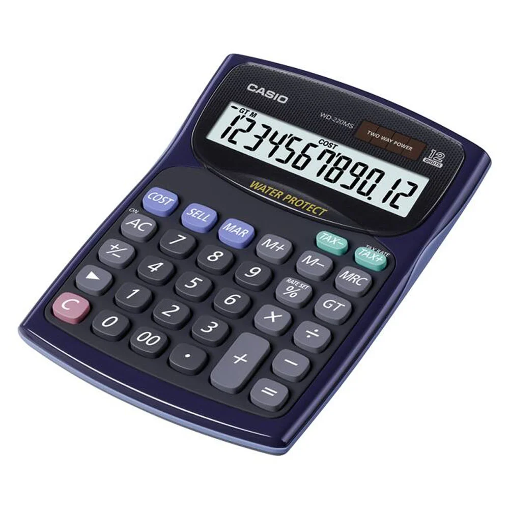 Casio Hesap Makinesi Wd-220ms-bu
