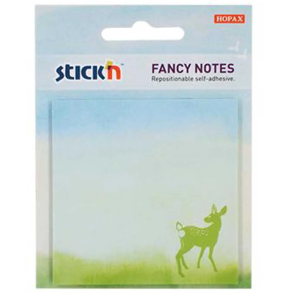 Hopax Stickn Yapışkanlı Not Kağıdı Fancy 1.Seri 30 YP 70x70 21727