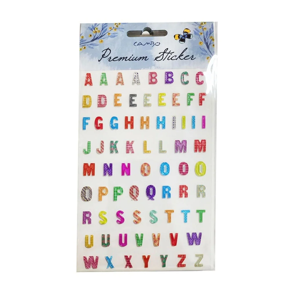 Bu-Bu Damla Harf Sticker