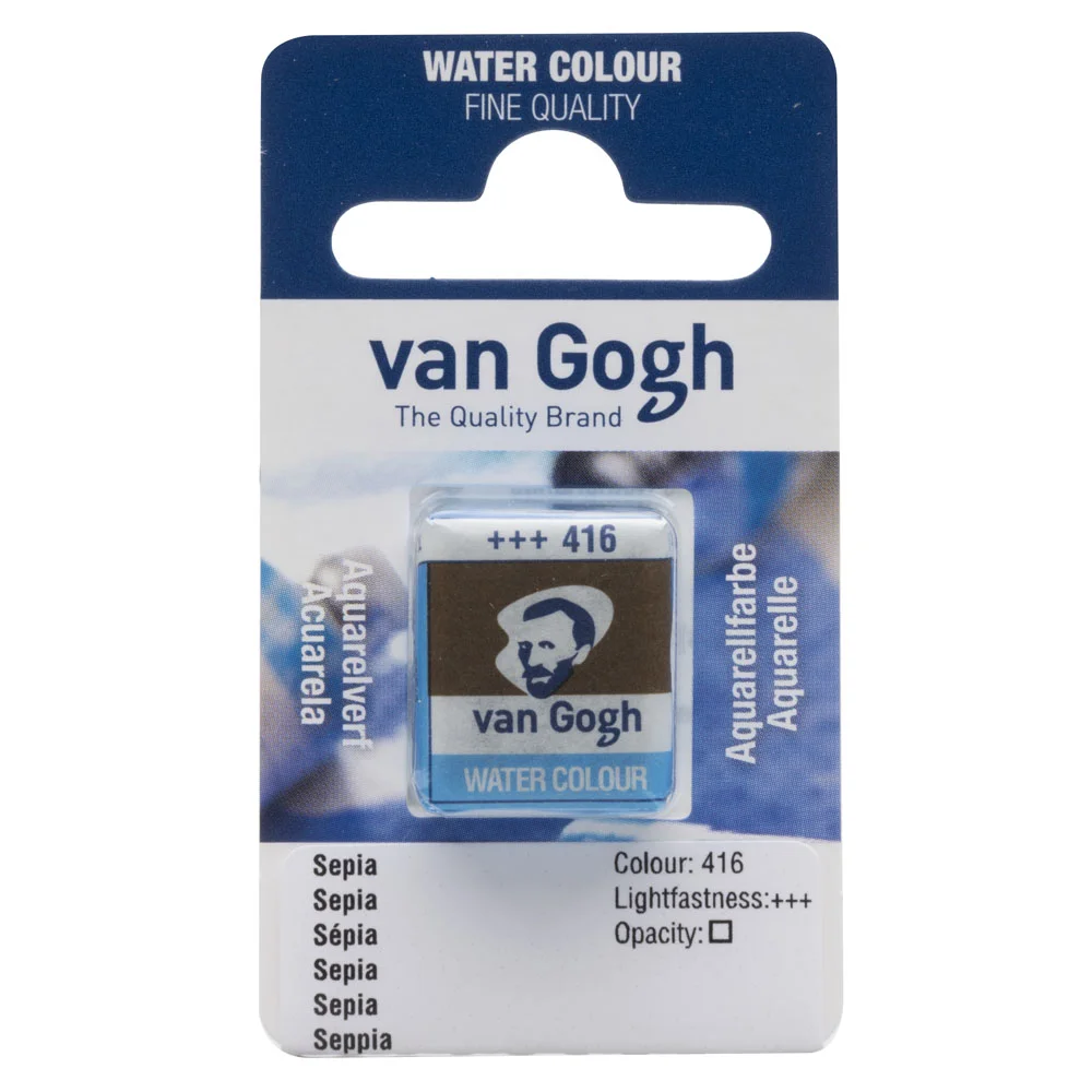 Van Gogh Watercolour Pan Sepia 416