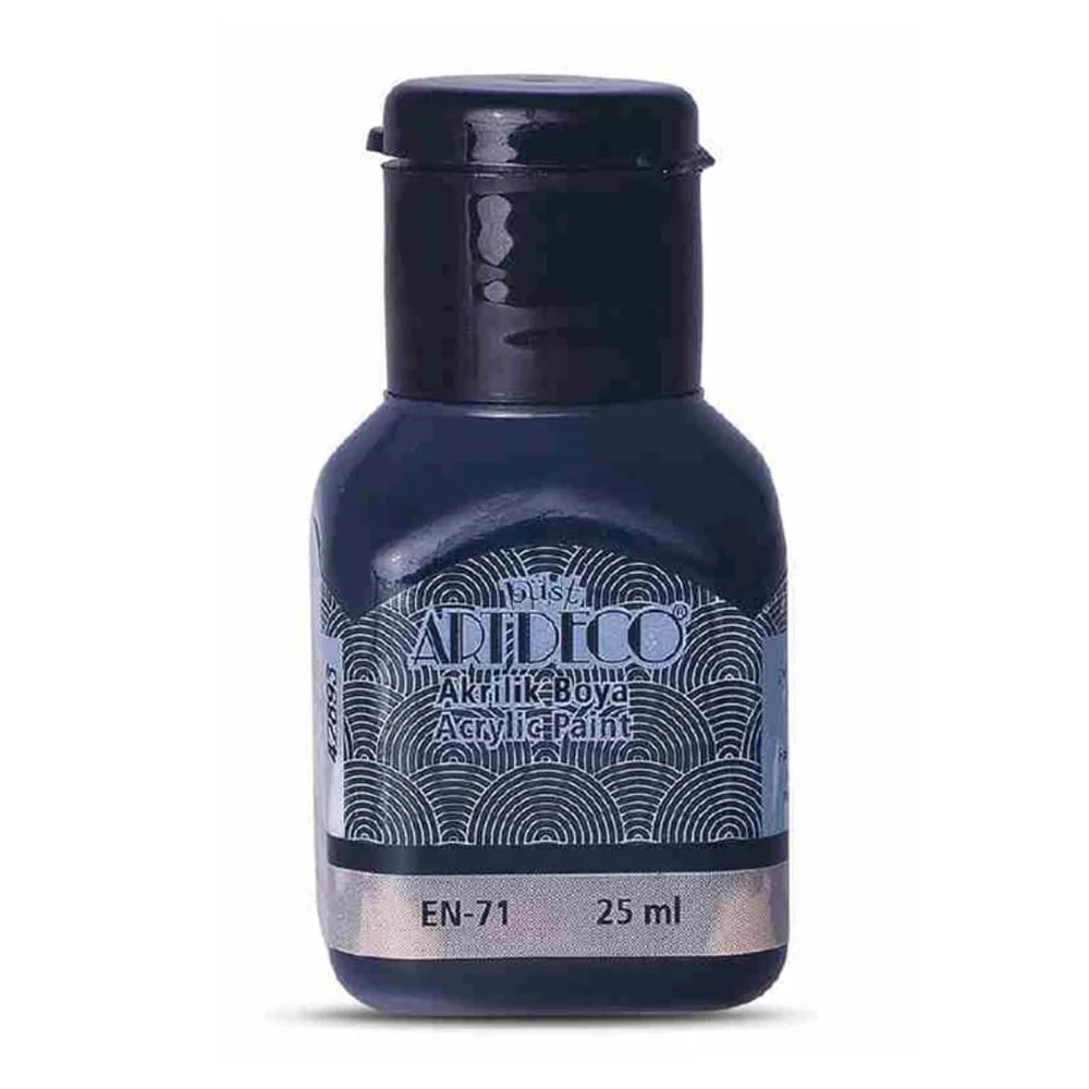 Artdeco Akrilik Boya 25 Ml Siyah 70A-3618