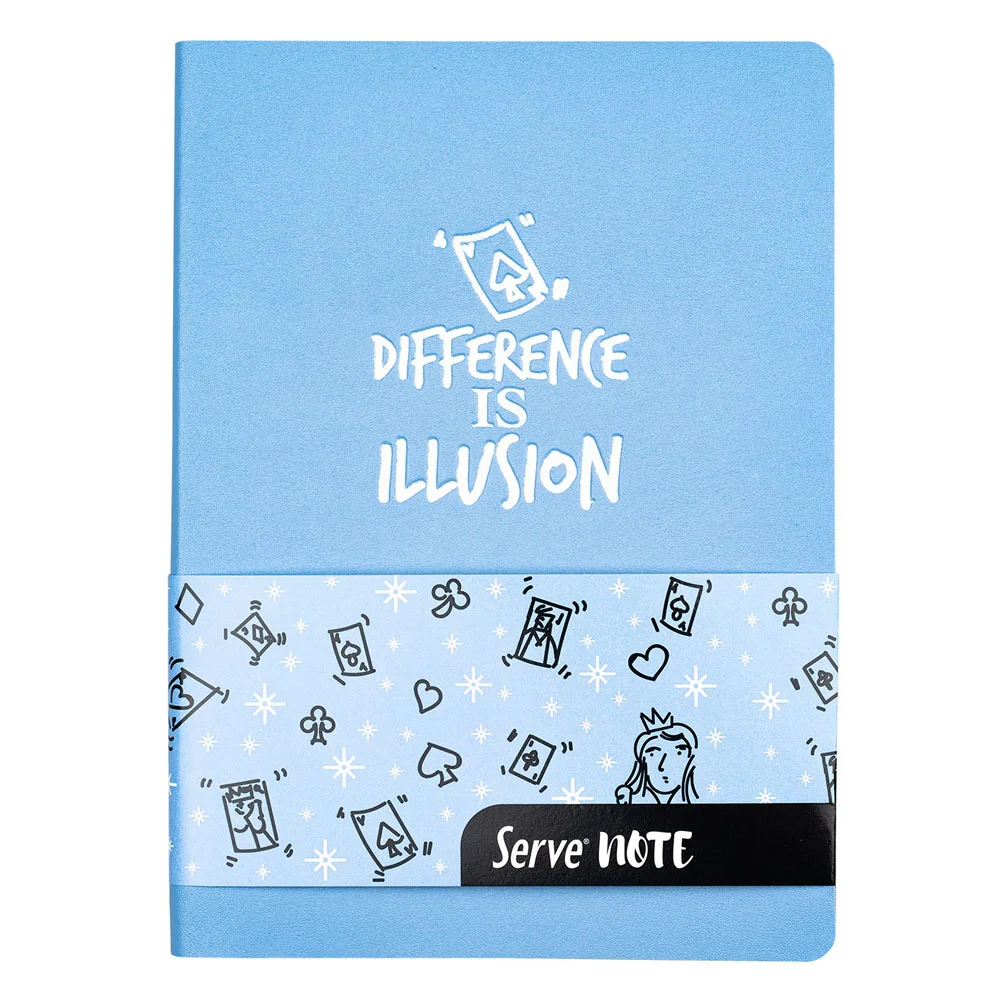 Serve Note Defter 15x21 Çizgili Gök Mavi