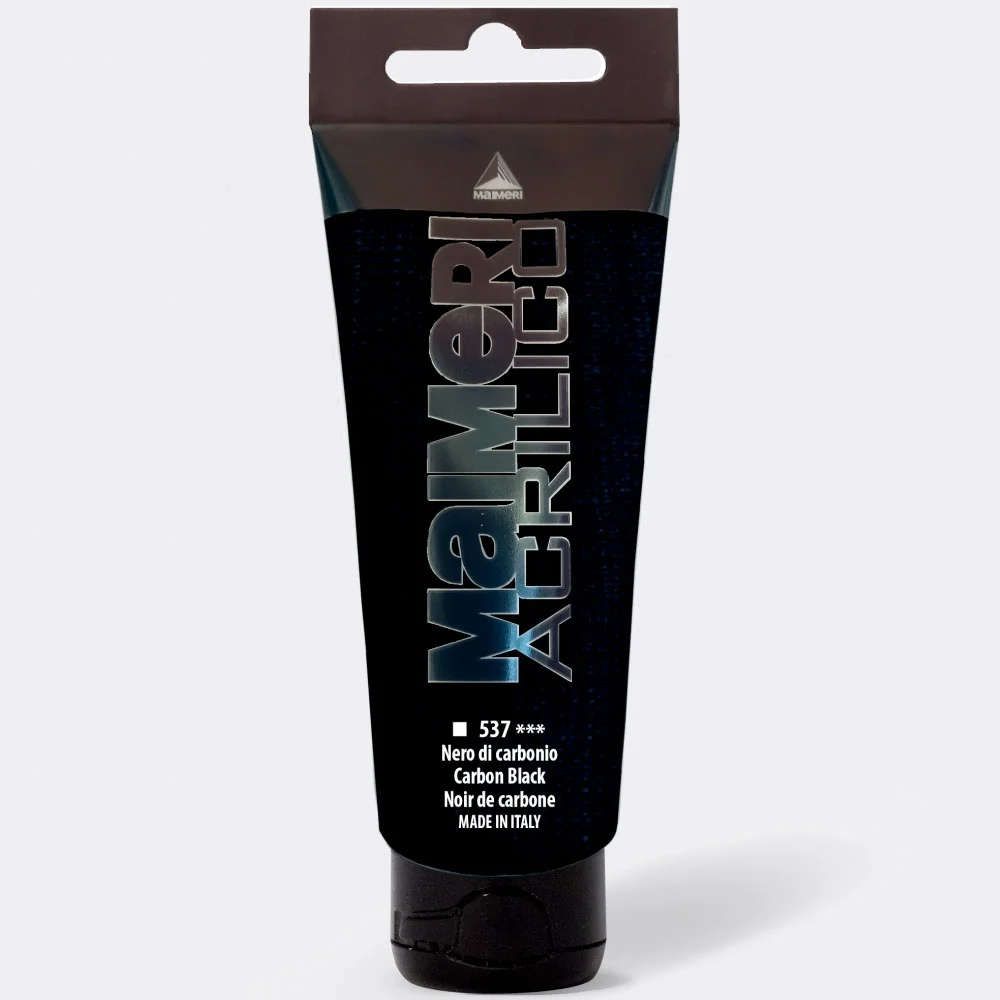 Mai Acrilico 200ml Carbon Black