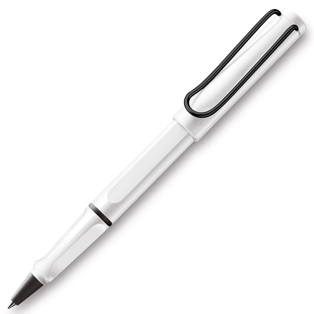 Lamy Roller Kalem Safari Siyah Renk Klips Beyaz 319BS