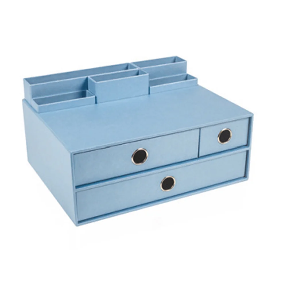 Gıpta Masaüstü Set Pearl light Blue 3 Çekmeceli Multi