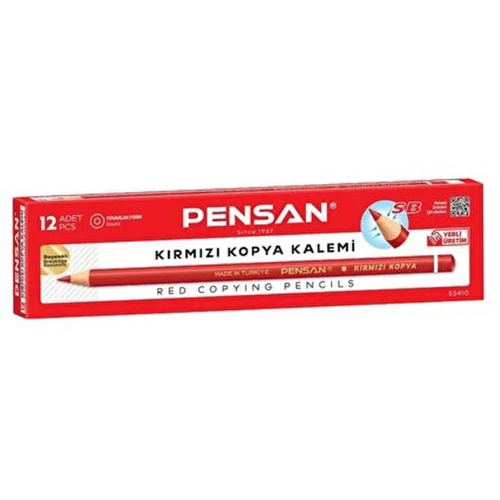 Pensan Kopya Kalemi Kırmızı