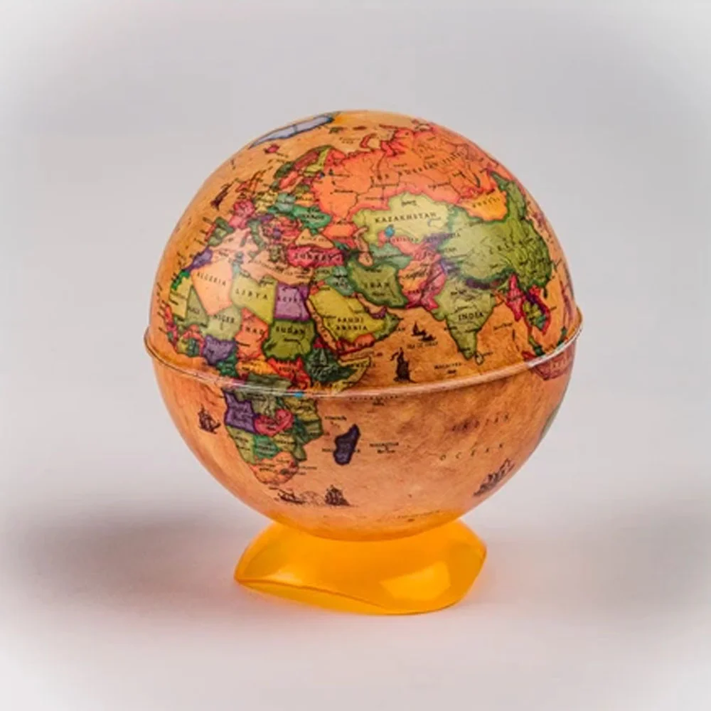 Gürbüz Kalemtıraş Antik Küre 10 Cm Globe Mini