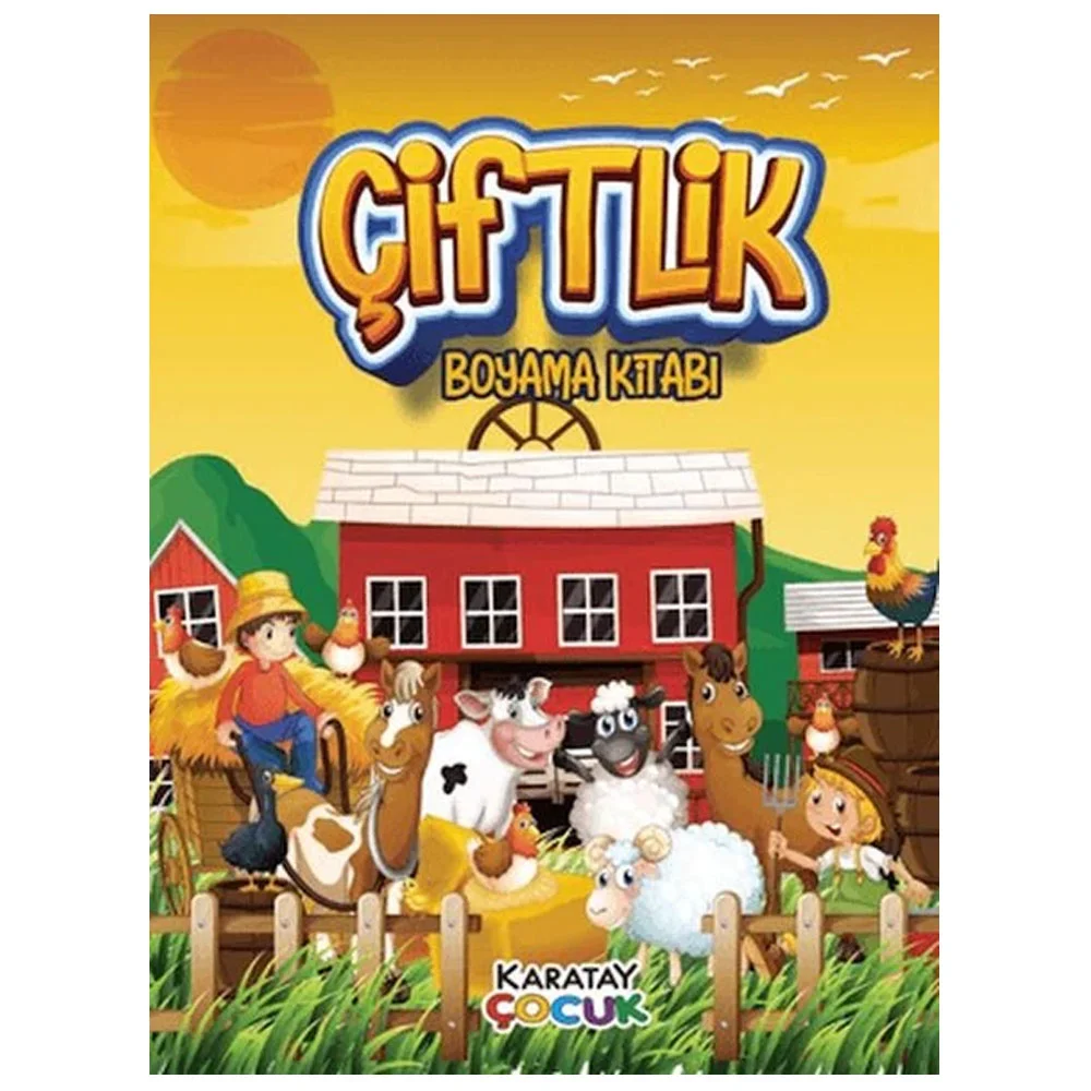 4E Çiftlik Boyama 128 Syf.Karatay Yayınları
