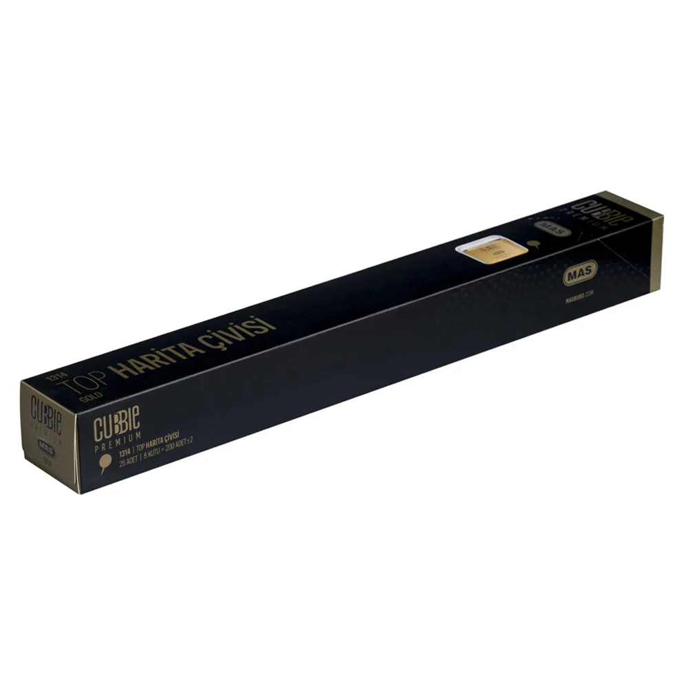Mas Harita Çivisi Cubbie Premium Kalp Gold 1314