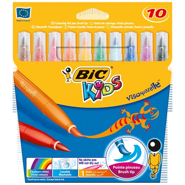 Bic Keçeli Kalem Visa 10 Renk 828964