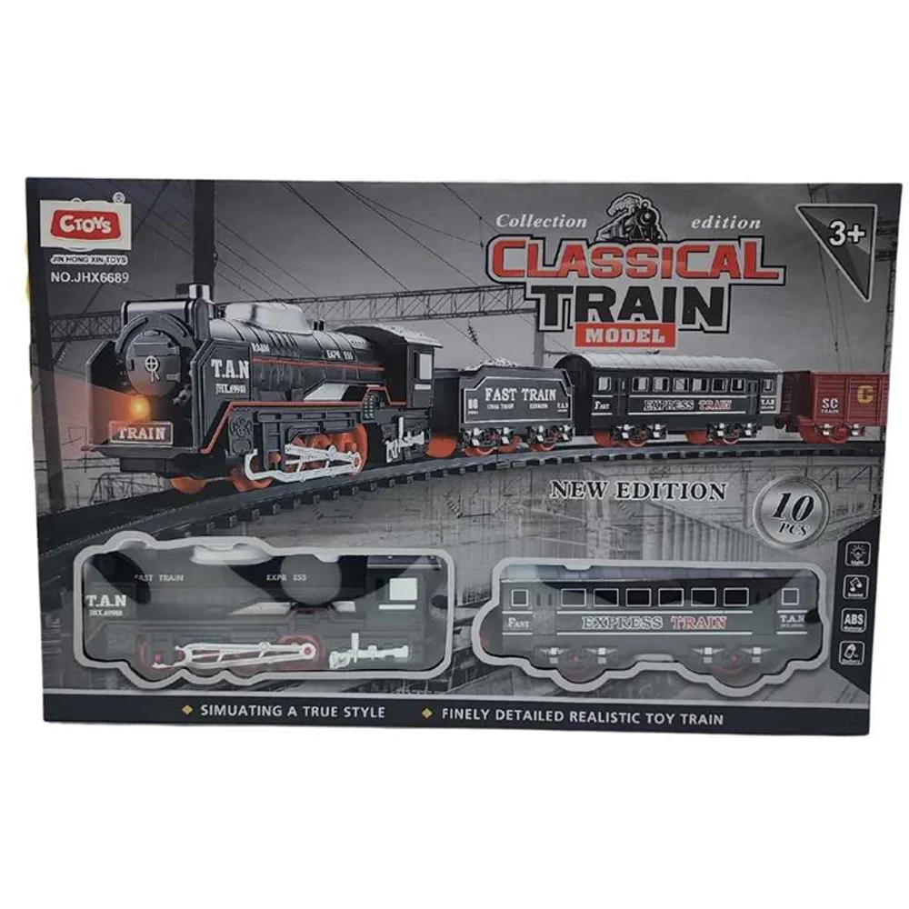 Ctoy Oyuncak Işıklı Sesli Tren Seti 10 Parça CTOY-JHX6689