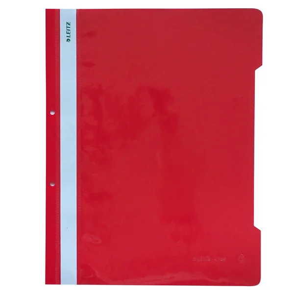 Leitz Telli Dosya Plastik Kırmızı L-4189