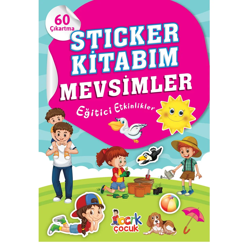 Ema Sticker Kitabım_Mevsimler /Bıcırık