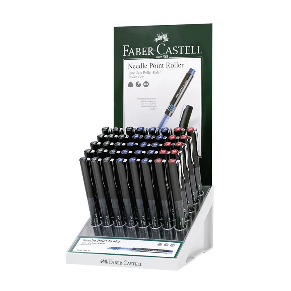 Faber-Castell Roller Kalem İğne Uçlu 40 Lı 5020540540000
