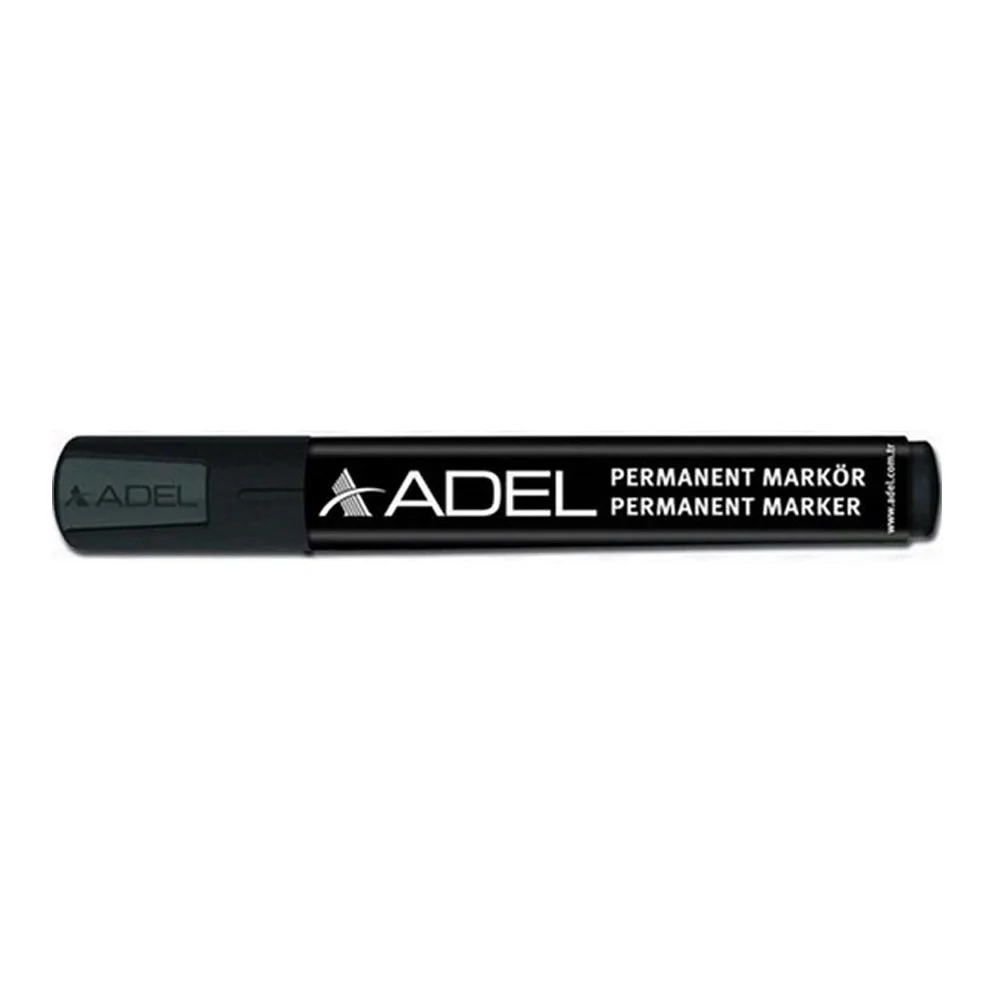 Adel Markör Permanent M. 2019 Yuvarlak Uç Siyah 4201980022000