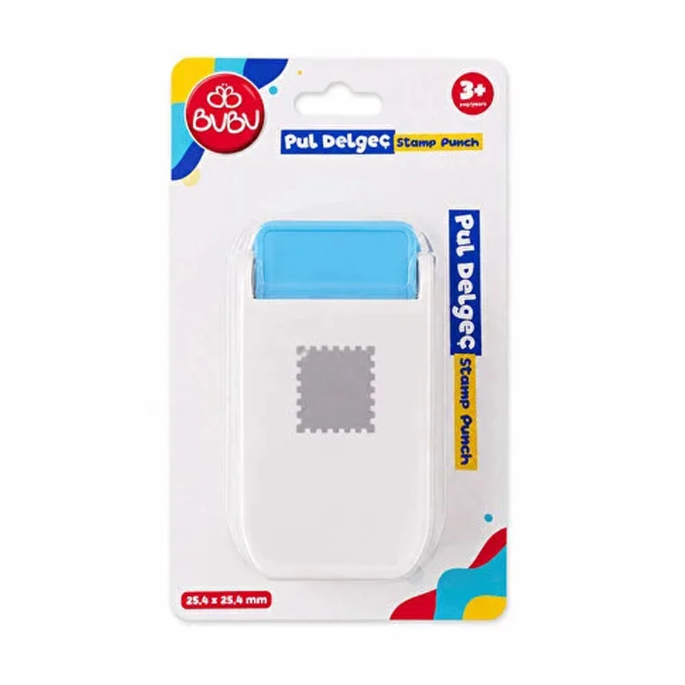 Bu-bu Şeklli Eva Ve Kağıt Delgeç Pul 25,1 X 25,4 M