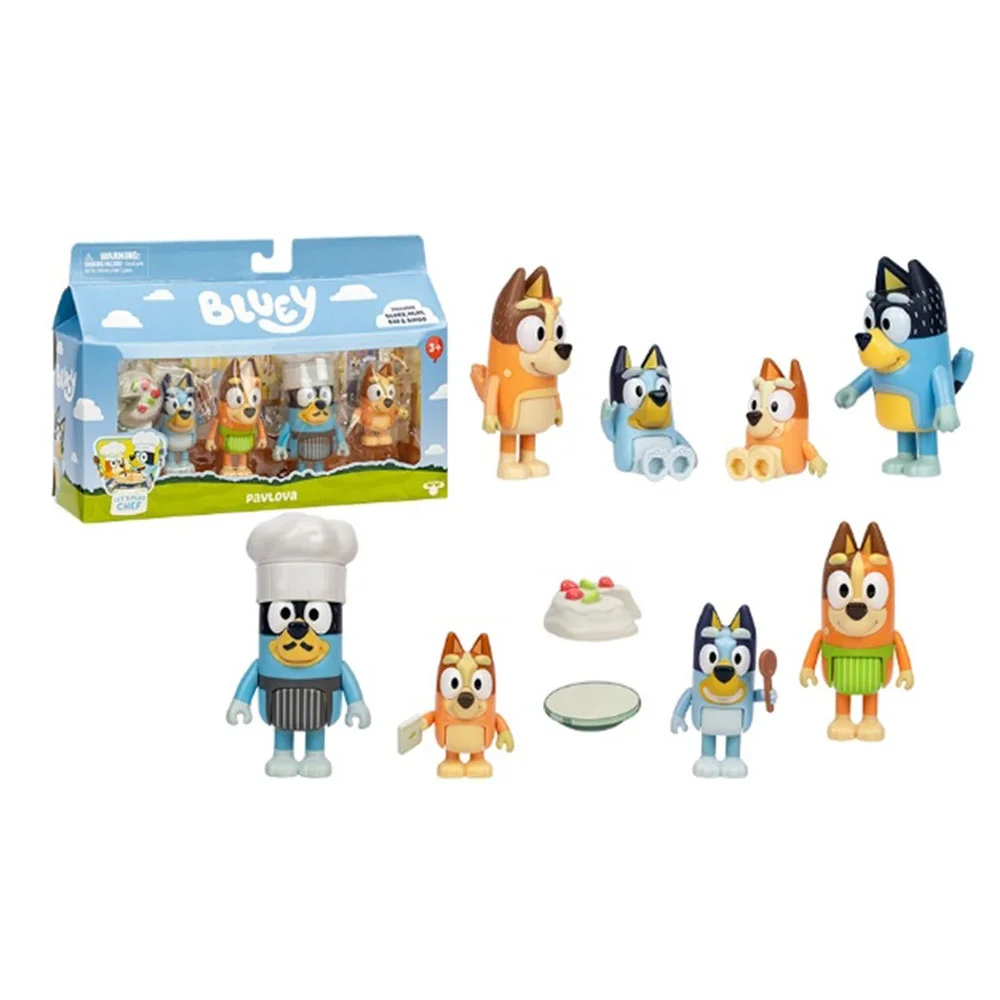 Neco Bluey 4Lu Figür Set - Asorti