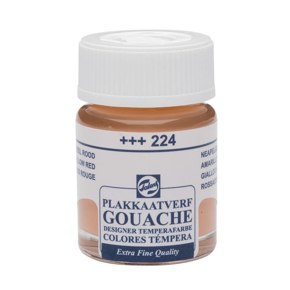 Talens Guaj Boya Jar 16 Ml Napl.Ylw Red