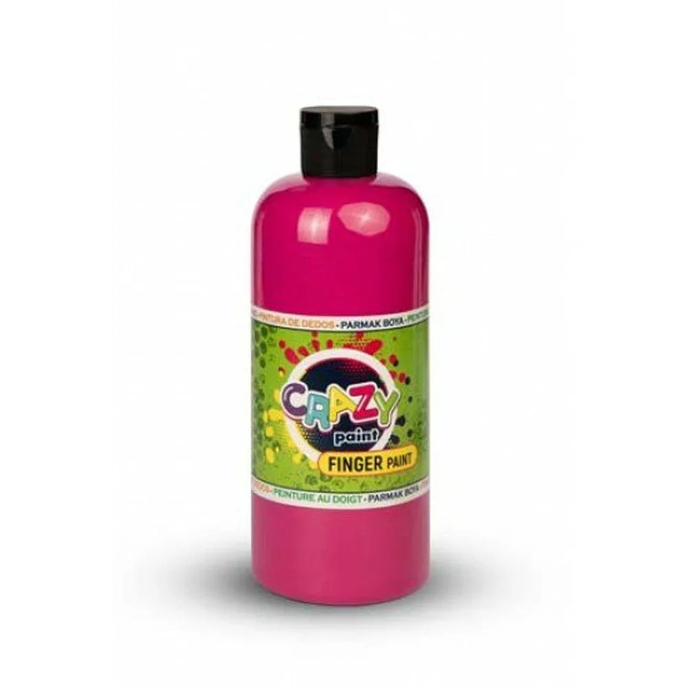 Crazy Finger Paint Pembe 500 GR