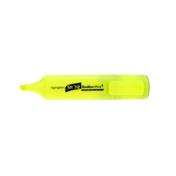 Scrikss Fosforlu Kalem Office Sarı SH 712