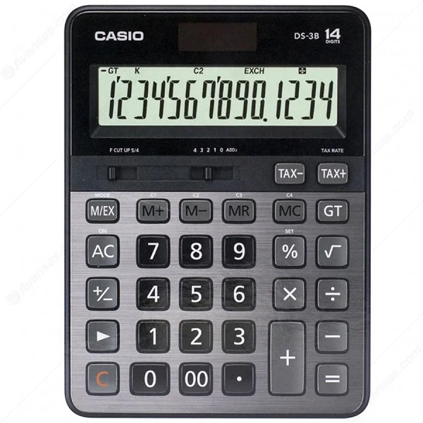 Casio Hesap Makinesi Masaüstü 14 Hane DS-3B