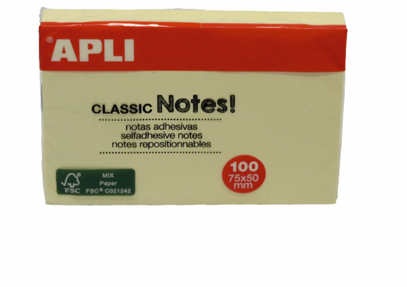 Aplı Yapışkanlı Not Kağıdı 75x50 10971