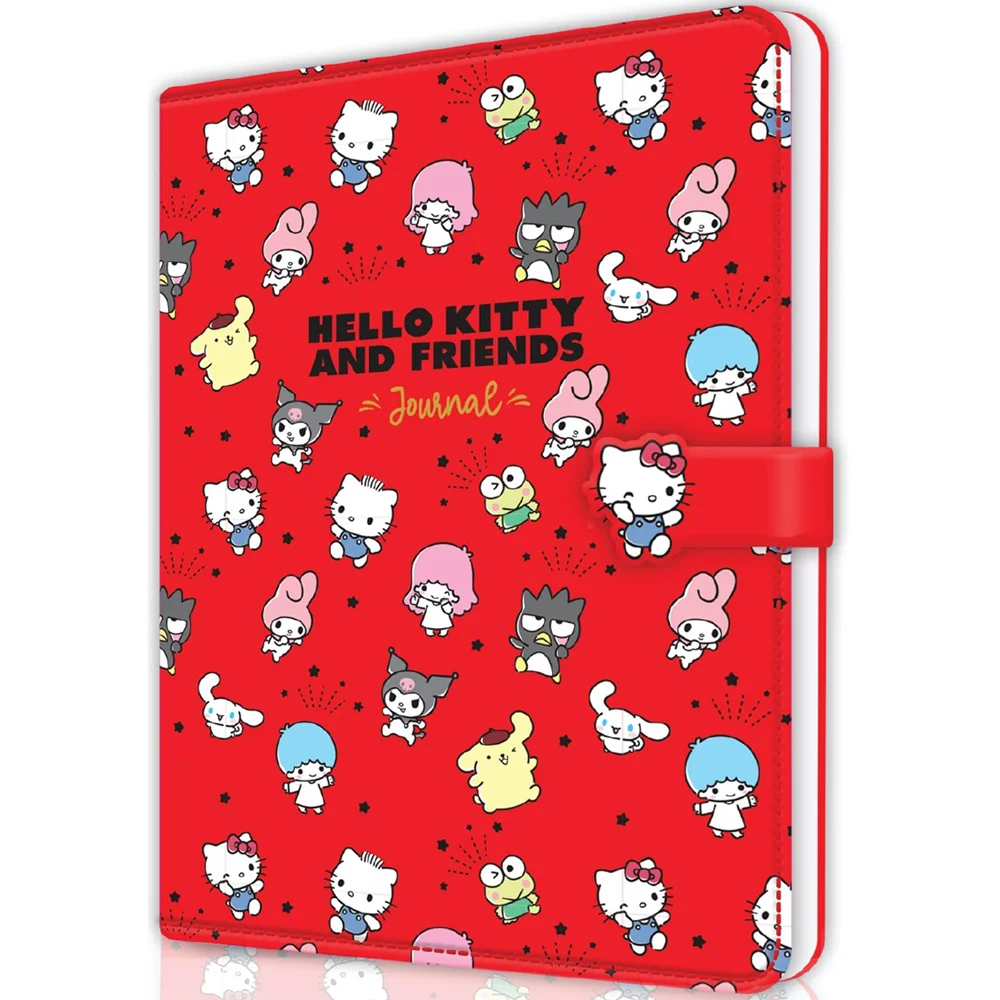 Hello Kitty Ve Arkşvegan Dri Mıkntısl Gnlk.13x18 cm 525-2028