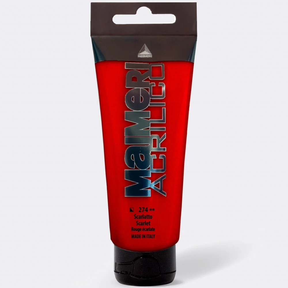 Mai Acrilico 200 ml Scarlet