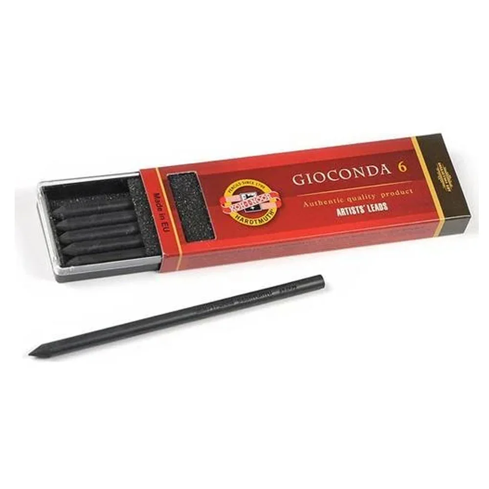 Koh-i Noor Black Drawing Chalks Nego 5,6-120 4345 3