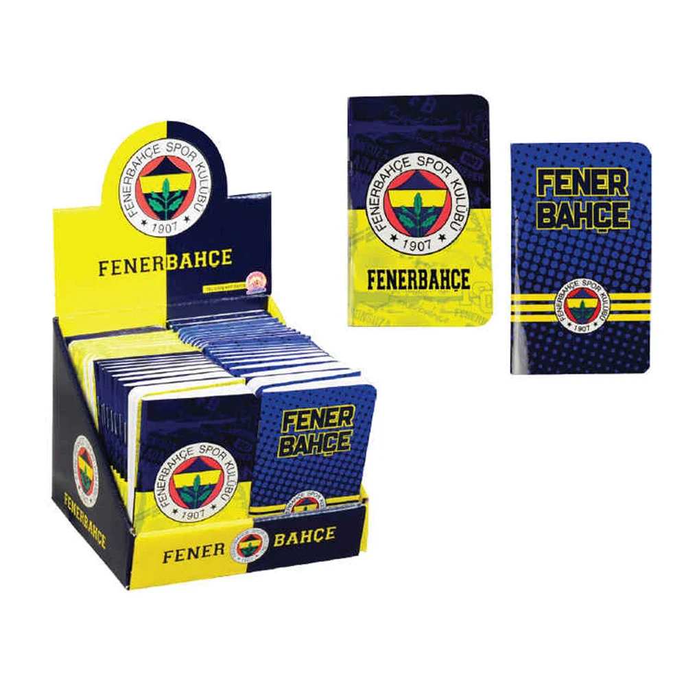 Tmn Bloknot Fenerbahçe Tel Dikişli 8x13 Karton Kapak 68 Li Stand