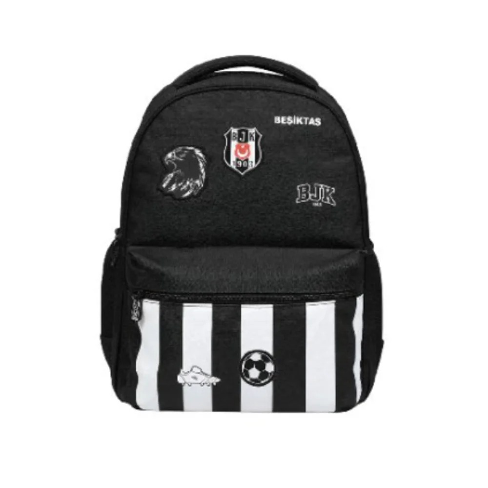 Beşiktaş Okul Çantası Dokuma Etiket Ve Baskı Detaylı 26375