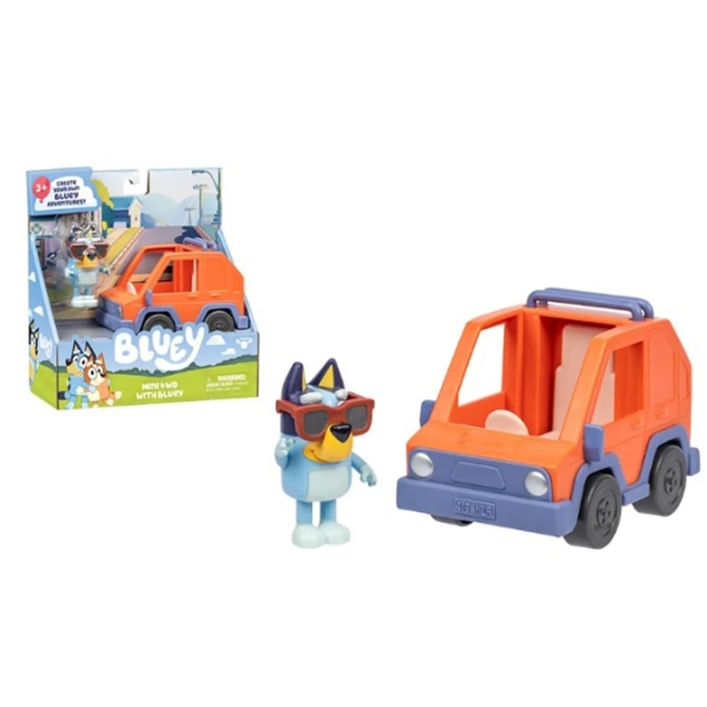 Neco Bluey 4X4 Arac Ve Figür Set