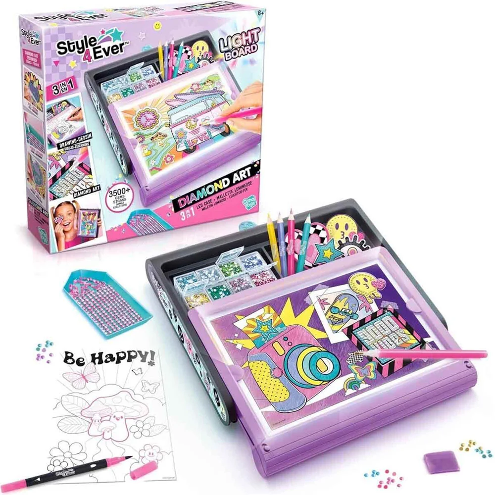 Sunman Hobi Set Style 4Ever Diamond Art 3In1 Işık OFG 300