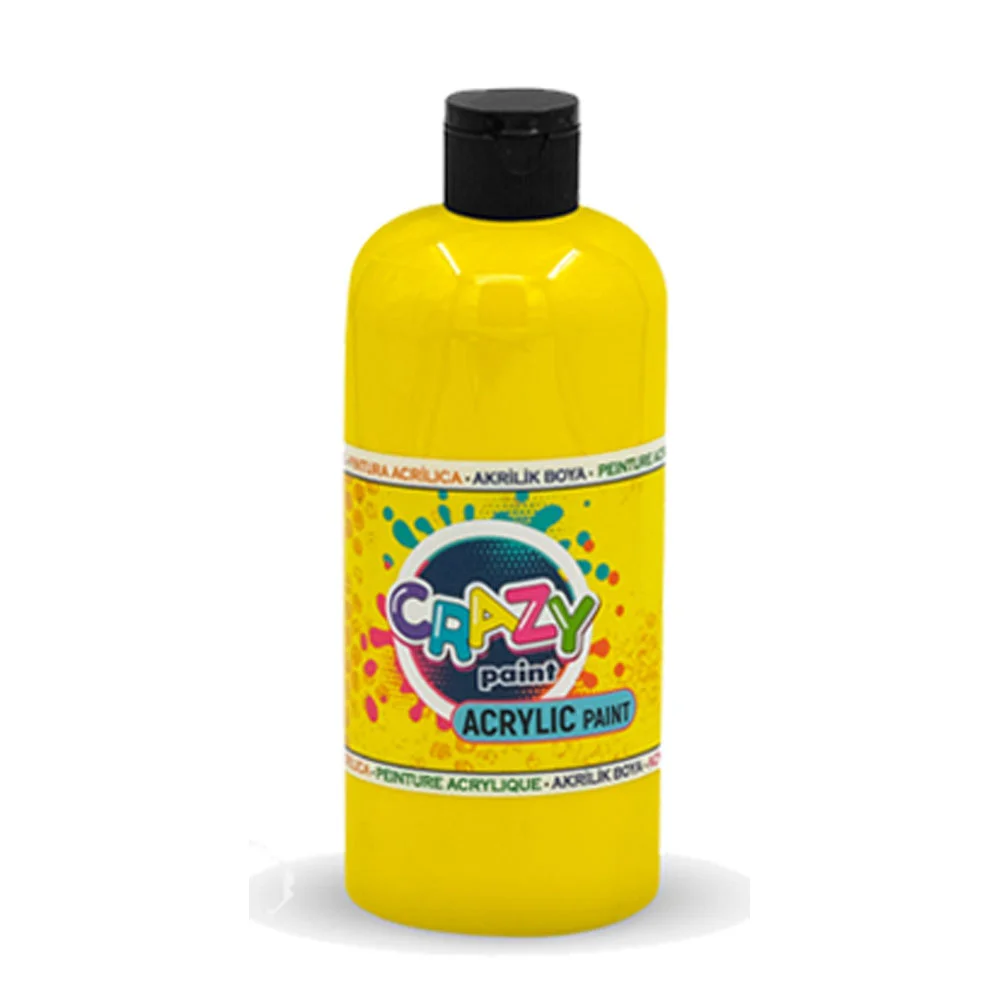 Crazy Akrilik Paint Sarı 550 GR 2702