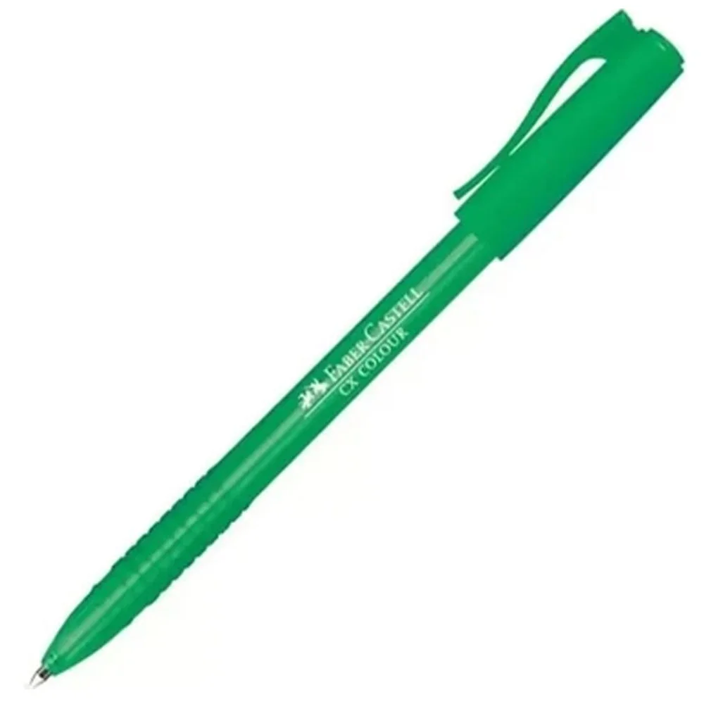 Faber-Castell Tükenmez Kalem Cx Colour Kalem Yeşil 10 Lu 247063