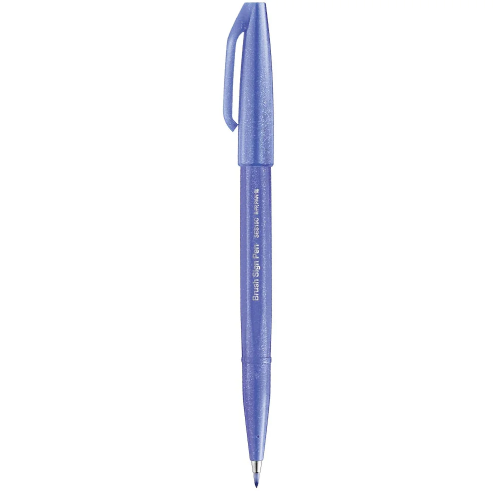 Pentel Brush Sing Fırça Uçlu Kalem Blue Violet SES15C-V2X