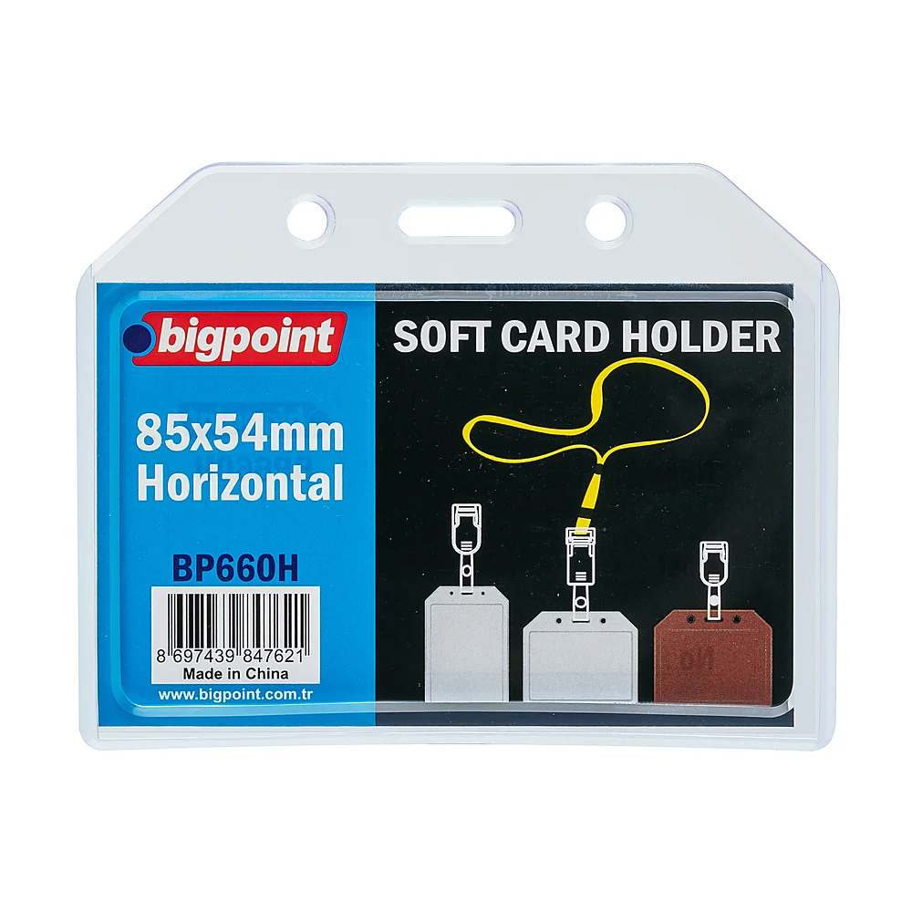 Bigpoint Kart Kabı Soft Yatay 85X54mm Bp660
