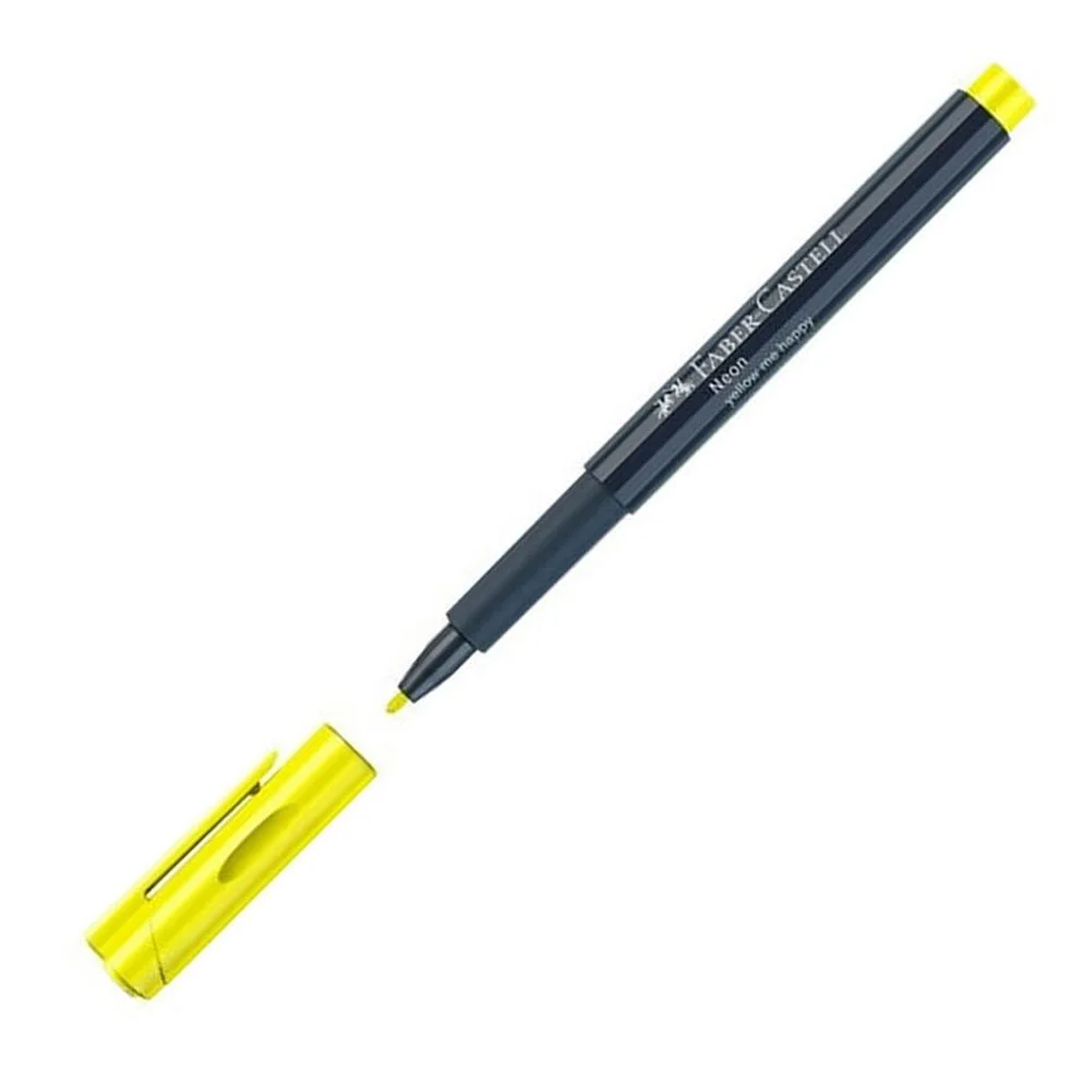 Faber-Castell Neon Marker Kalem Sarı 160807