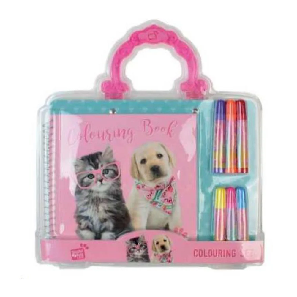 Dolphin Studio Pets Boyama Seti Çantalı PT-0300