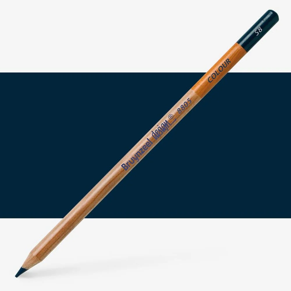 Bruynzeel Design Colour Prussian Blue Pencils