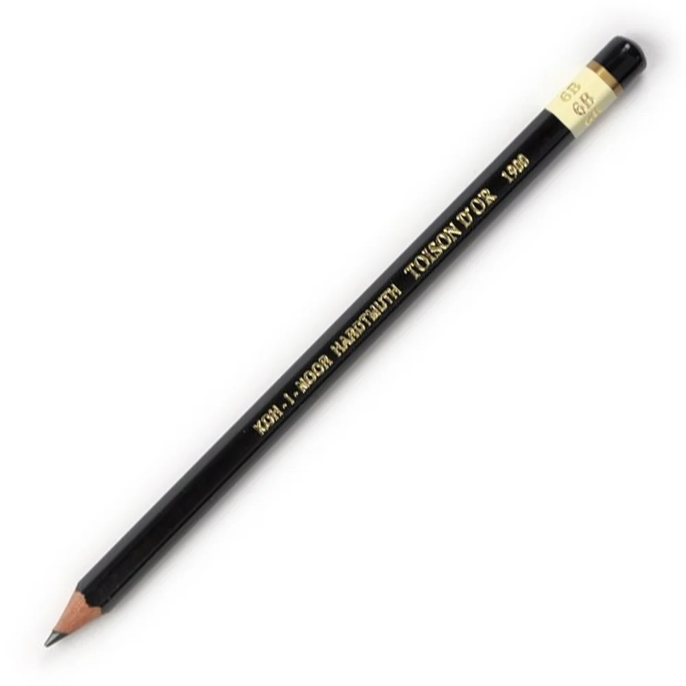 Koh-i Noor Gaphite Pencils 6B 1900