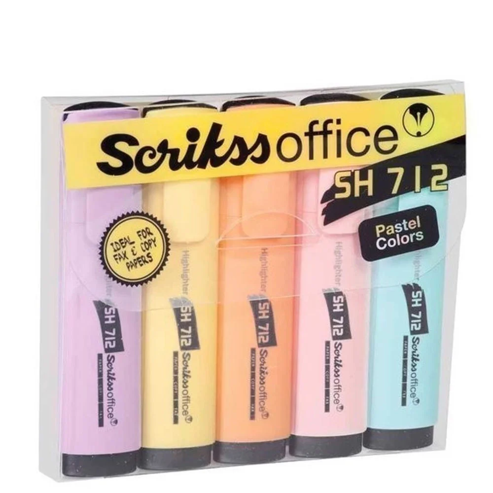 Scrikss Forforlu Kalem Pastel 5 Li Blister SH712