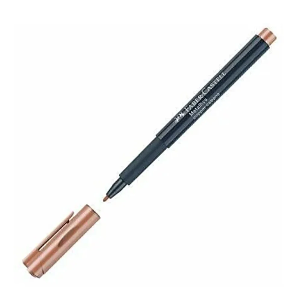 Faber-Castell Markör Metalik Bakır 10 Lu 4005401607526