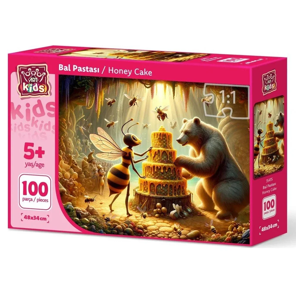 Art Puzzle 100 Parça Bal Pastası 35415
