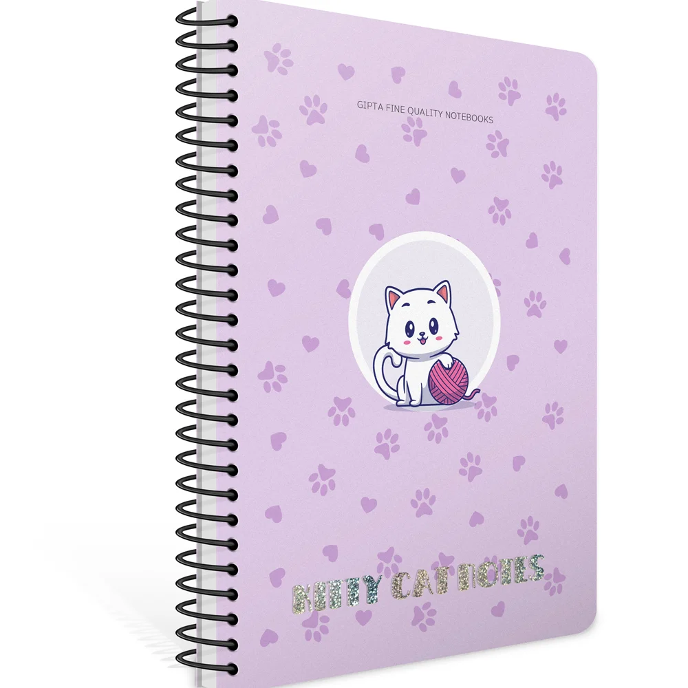 Gıpta Kitty Cat Sp.Plastik Kapak Defter A4 80 Kareli